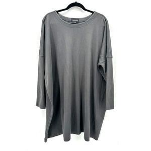 Eskandar Tunic Dress One Size Relaxed Lagenlook Boho Capsule Designer Minimalist